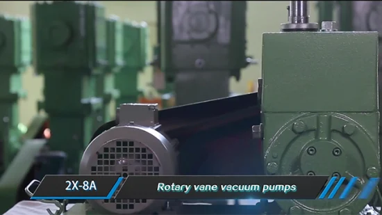 High Efficiency Industry Oil Sealed Dual Stage Rotary Vane Type Vacuum Pump